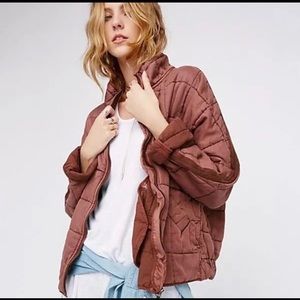 Free People Dolman Quilted Jacket M
